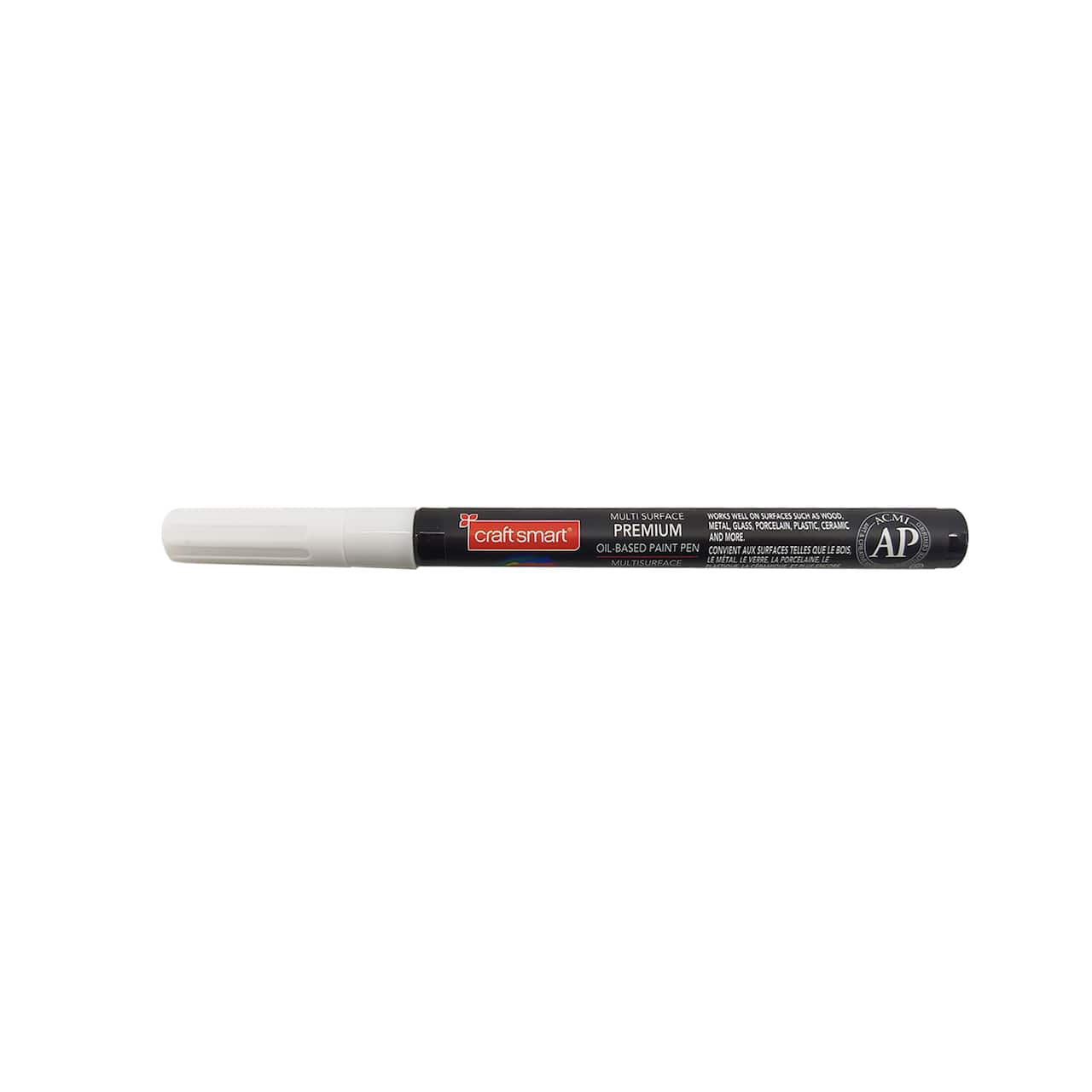 12 Pack: Extra Fine Tip Multi-Surface Premium Paint Pen by Craft Smart®